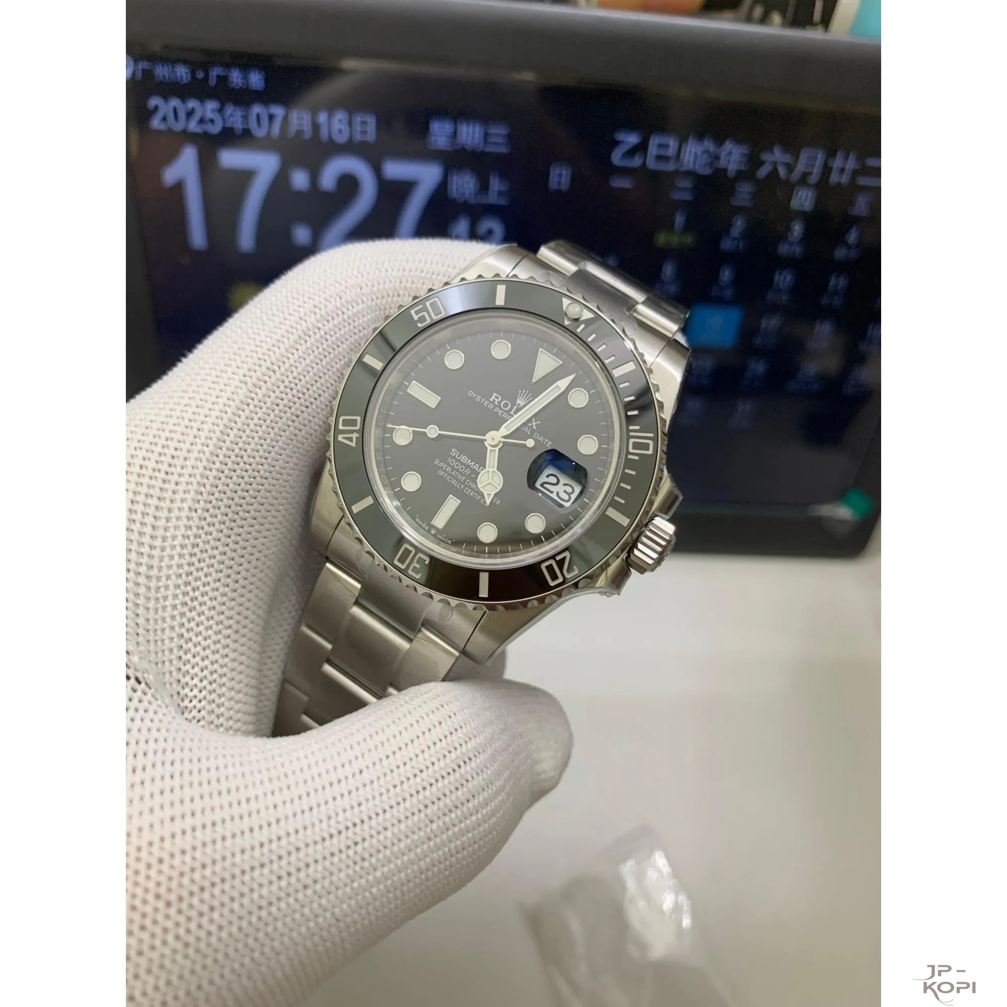 ロレックス サブマリーナーデイト 126610LN ブラック 41mm 丹東Cal.3235【VS工場出品】 - 画像 (7)