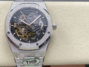 オーデマ・ピゲ ロイヤルオーク フロステッドゴールド ダブルバランスホイール オープンワーク 15407BC.GG.1224BC.01【THB工場出品】