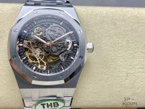 オーデマ・ピゲ ロイヤルオーク ダブルバランスホイール オープンワーク 15407ST.OO.1220ST.01【THB工場出品】