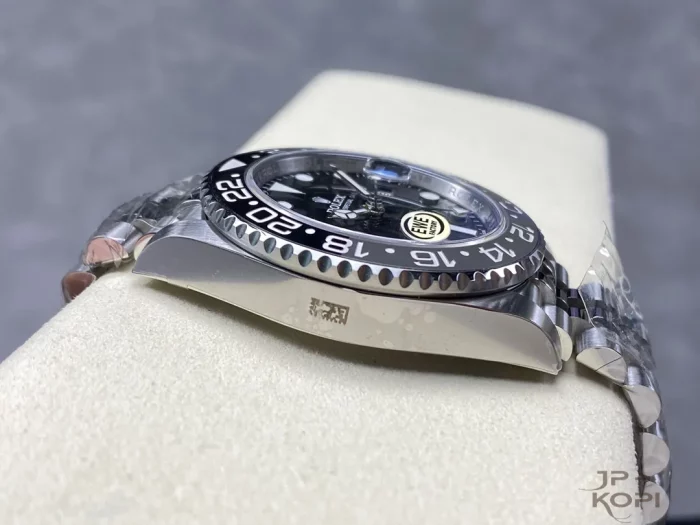 ロレックス GMTマスター II 126710GRNR 40MM 黒グレーベゼル ジュビリーブレスレットCal.3285【EWE工場出品】 - 画像 (6)