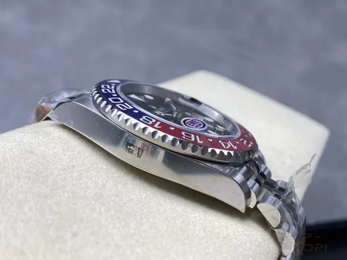 ロレックス GMTマスター II 126710BLRO-0002 40MM 赤青ベゼル ジュビリーブレスレットCal.3285【EWE工場出品】 - 画像 (5)