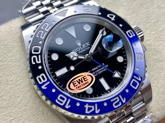 ロレックス GMTマスター II 126710BLNR-0002 40MM青/黒ベゼル ジュビリーブレスレットCAL.3285【EWE工場出品】 - 画像 (2)