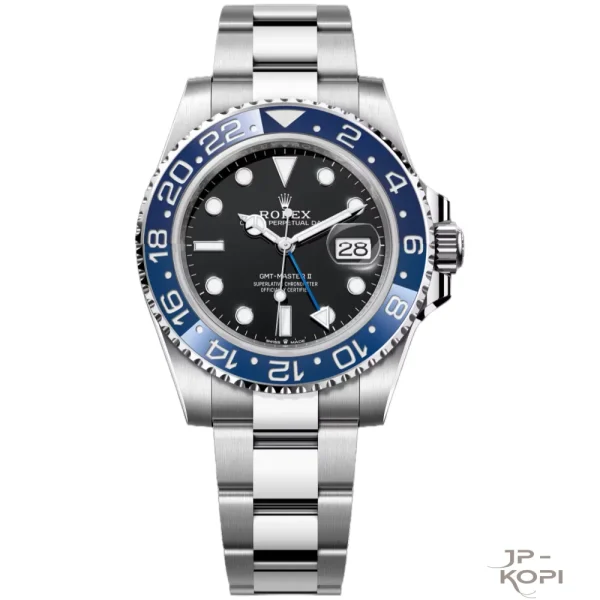 ロレックス GMTマスター II ブルーベリー ベゼル|オイスターブレスレット 丹東Cal.3285【ARF工場製高品質腕時計】