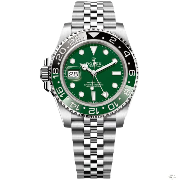 ロレックス 2025年 GMTマスター II 126729VTNR-0002 左側リューズ ジュビリーブレスレット Cal.3285【ARF工場出品】