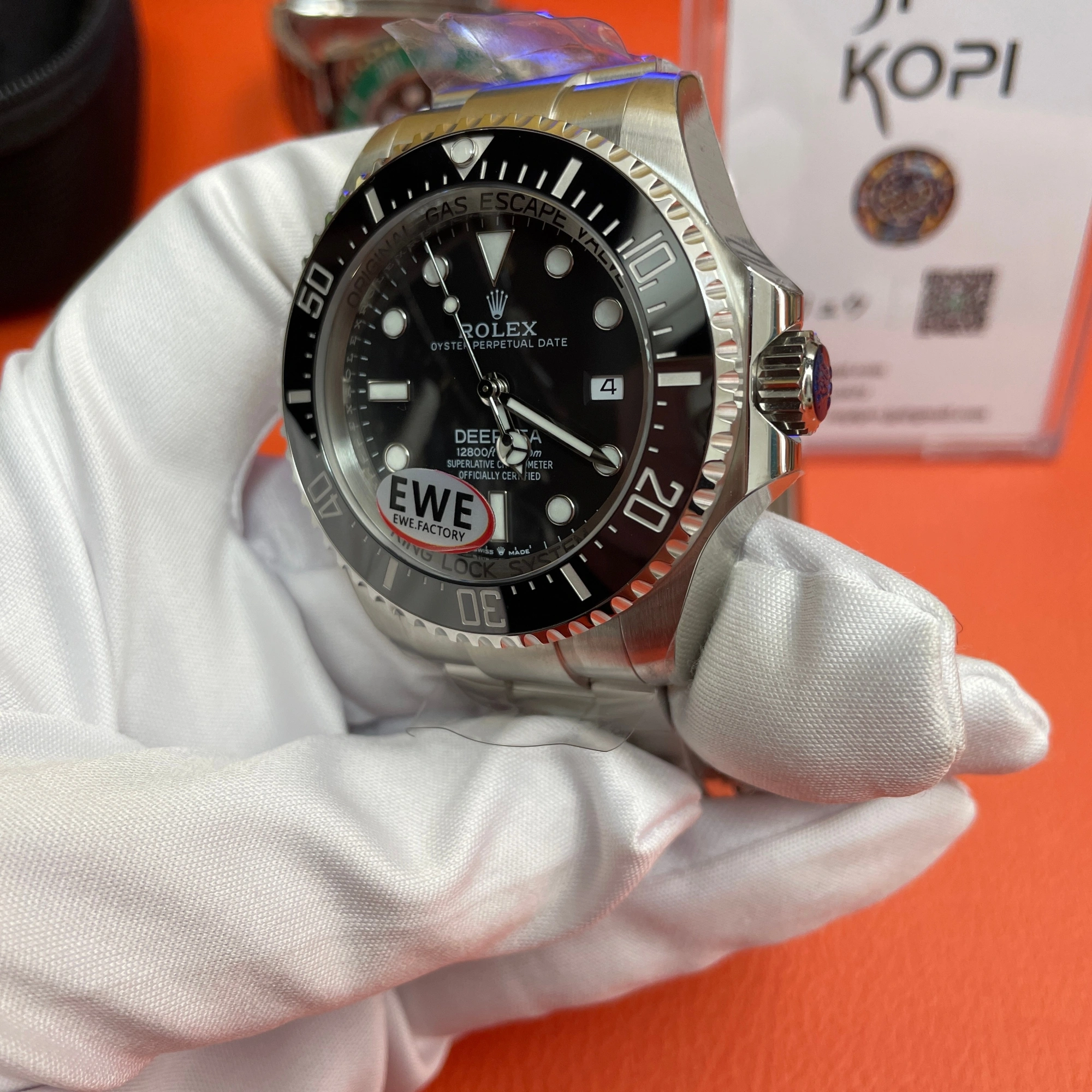 ロレックス ディープシー 136660-0004 | ブラック 44MM Cal.3235【EWE工場出品】 - 画像 (5)