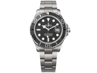ロレックス ヨットマスター 226627｜ブラックダイヤル 42mm グレード5チタン【Clean工場製】