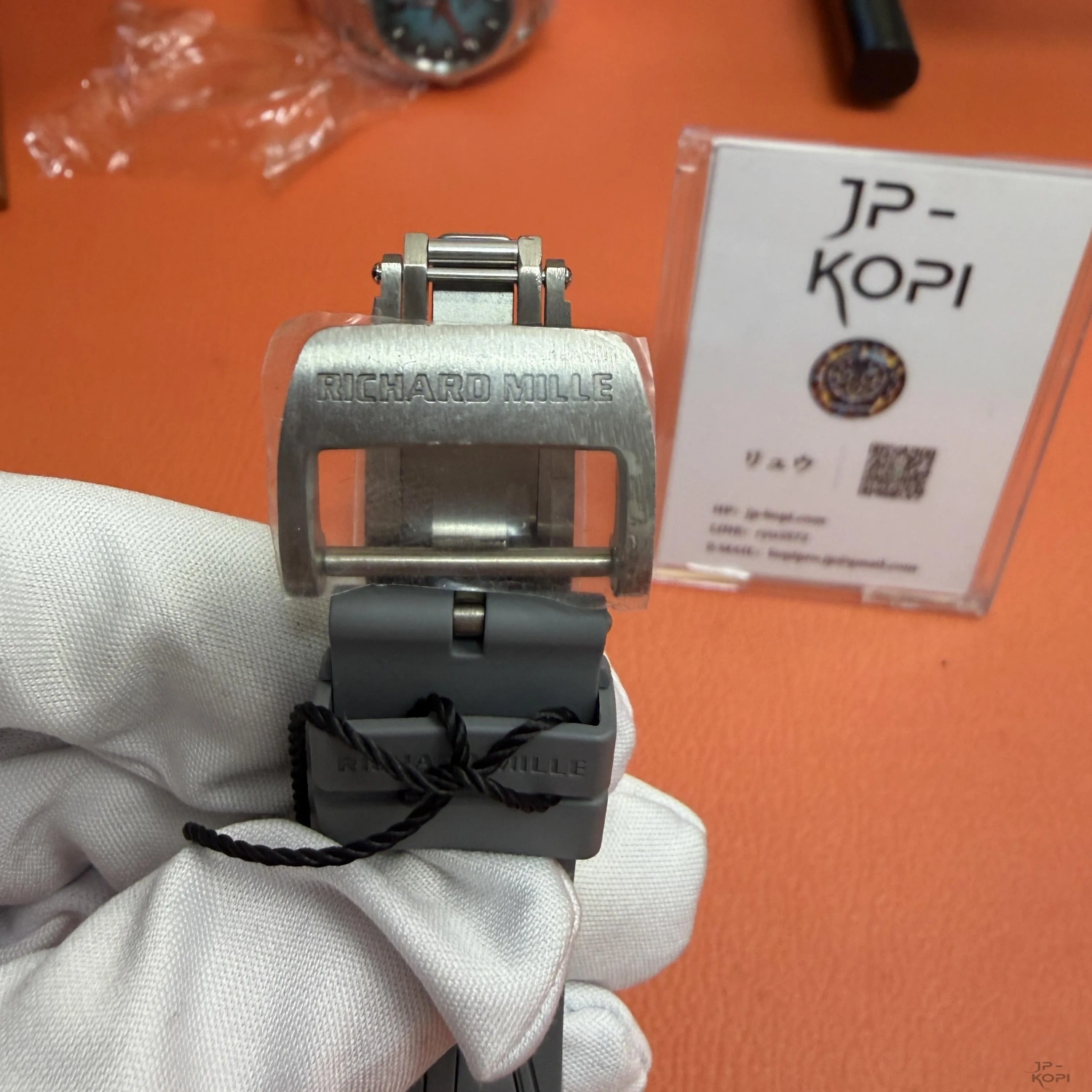 リシャール・ミル RM-055 バッバ・ワトソン オールグレー チタン|スケルトン × Cal.RMUL2 手巻き【ZF工場製】 - 画像 (7)