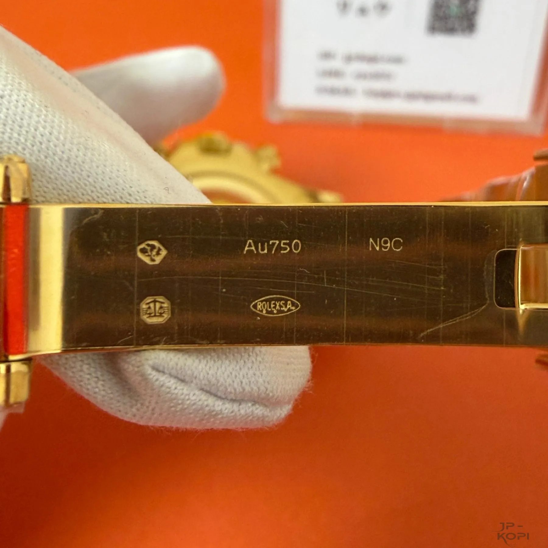 ロレックス デイトナ 126508-0008 グリーン&イエローゴールド 上海Cal.4131 加重版【QF工場製 高品質コピー腕時計】 - 画像 (10)