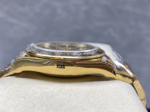 ロレックス デイトナ 126508-0008 グリーン＆イAエローゴールド  Cal.4131 加重版【QF工場出品】 - 画像 (6)