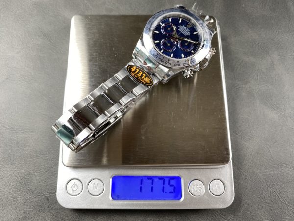 ロレックス デイトナ 126509-0001 ブルー ムーブメント4131 加重版【QF工場出品】 - 画像 (9)