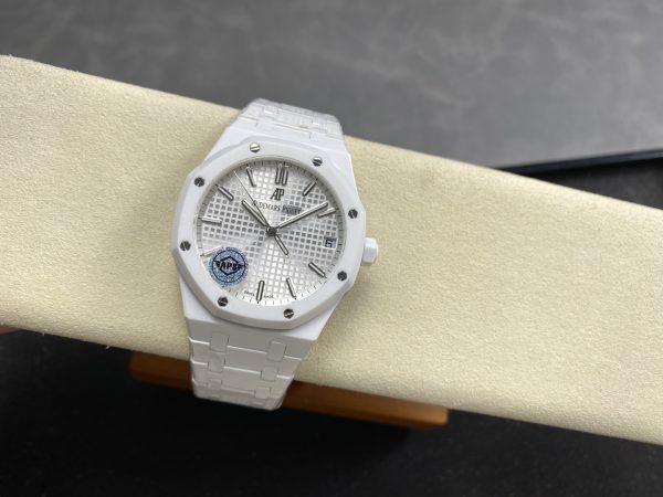 オーデマ・ピゲ ロイヤルオーク 15500 ホワイトセラミック ダイアルシルバー 【APS工場出品】 - 画像 (6)