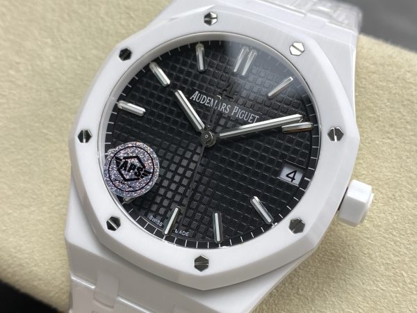 オーデマ・ピゲ ロイヤルオーク 15500 ホワイトセラミック ダイアルブラック 【APS工場出品】 - 画像 (2)