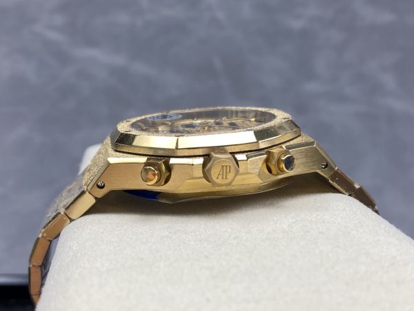 オーデマ・ピゲ ロイヤル オーク フロステッド ゴールド 26240BA.GG.1324BA.01 Cal.4401【APS工場出品】 - 画像 (6)