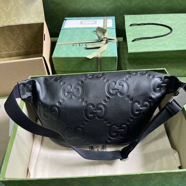 グッチ GUCCI 645093 · スーパーGG ベルトバッグ  エターナルブラック - 画像 (2)