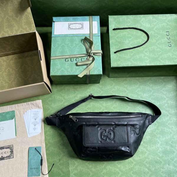 グッチ GUCCI 645093 · スーパーGG ベルトバッグ  エターナルブラック - 画像 (9)