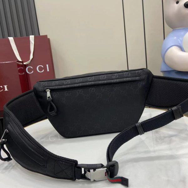 グッチ GUCCI 804262 2025リゾートメンズ · GGナイロンウエストバッグ/ベルトバッグ - 画像 (3)