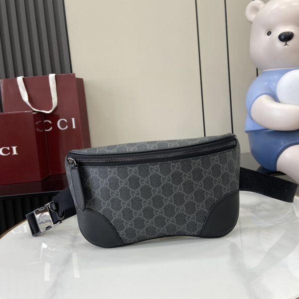 グッチ GUCCI 821162 レプリカ · GGエンブレム クラシックブラックウエストバッグ /ベルトバッグ クラシックブラック