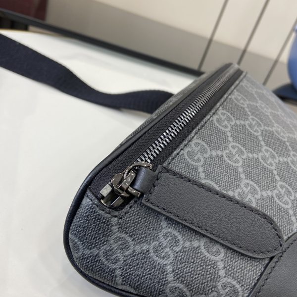 グッチ GUCCI 792091 レプリカ · GGスプリーム ウエストバッグ/ベルトバッグ オールブラック - 画像 (7)