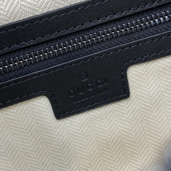 グッチ GUCCI 821162 レプリカ · GGエンブレム クラシックブラックウエストバッグ /ベルトバッグ クラシックブラック - 画像 (7)