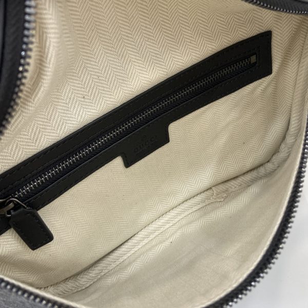 グッチ GUCCI 821162 レプリカ · GGエンブレム クラシックブラックウエストバッグ /ベルトバッグ クラシックブラック - 画像 (8)