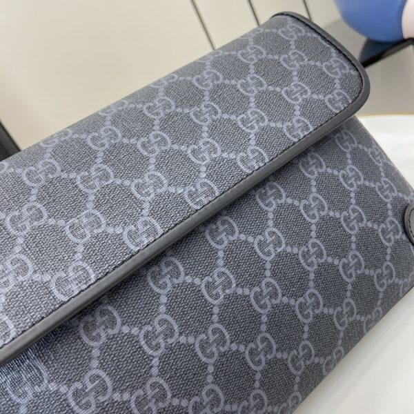 グッチ GUCCI 792091 レプリカ · GGスプリーム ウエストバッグ/ベルトバッグ オールブラック - 画像 (4)