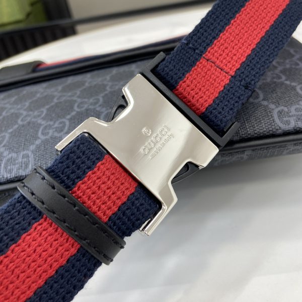 グッチ GUCCI 792091 レプリカ · GGスプリーム ウエストバッグ/ベルトバッグ オールブラック - 画像 (5)