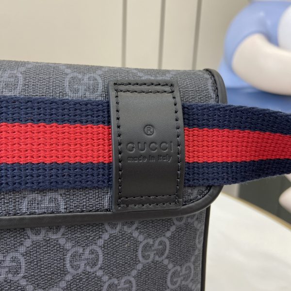 グッチ GUCCI 792091 レプリカ · GGスプリーム ウエストバッグ/ベルトバッグ オールブラック - 画像 (6)