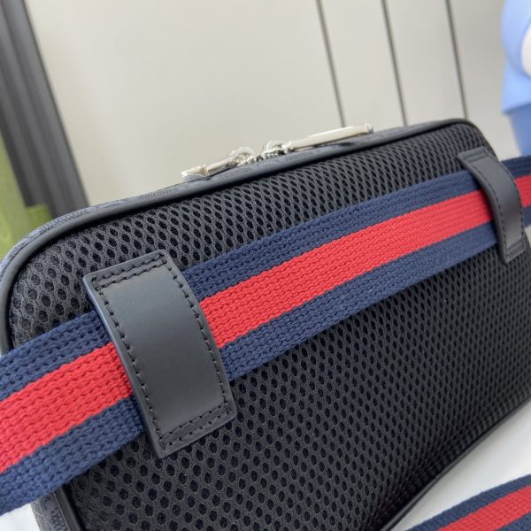 グッチ GUCCI 792094 レプリカ · GGスプリーム ウエストバッグ/ベルトバッグ プレミアムブラック - 画像 (4)