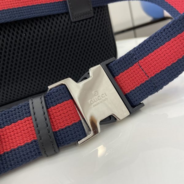 グッチ GUCCI 792094 レプリカ · GGスプリーム ウエストバッグ/ベルトバッグ プレミアムブラック - 画像 (7)