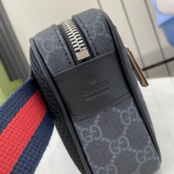 グッチ GUCCI 792094 レプリカ · GGスプリーム ウエストバッグ/ベルトバッグ プレミアムブラック - 画像 (8)
