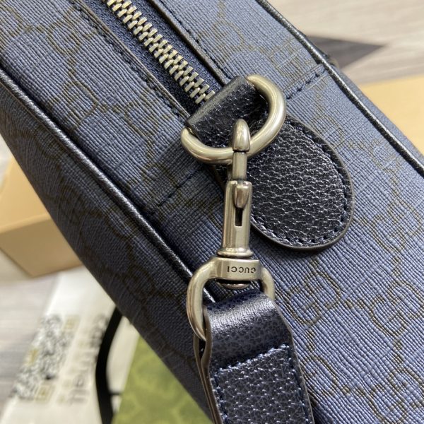 グッチ GUCCI 792116 レプリカ · オフィディア ミディアムビジネスバッグ  ネイビーブルー - 画像 (4)