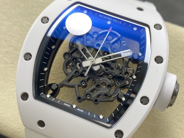 リシャール・ミル RM055 スケルトン バッバ・ワトソン ホワイトセラミック【ZF工場出品】 - 画像 (2)