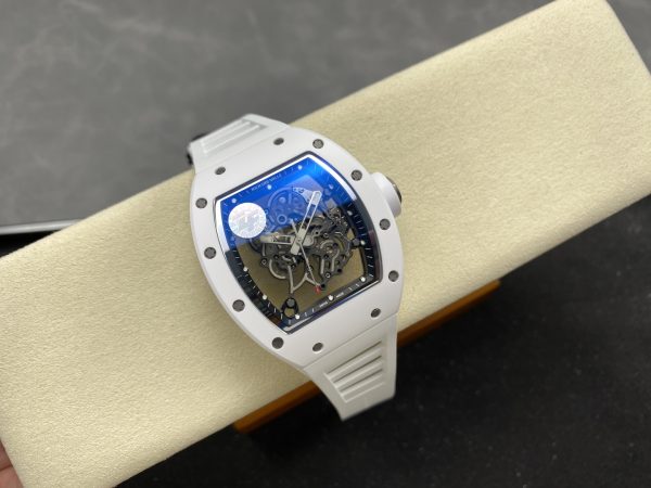 リシャール・ミル RM055 スケルトン バッバ・ワトソン ホワイトセラミック【ZF工場出品】 - 画像 (4)