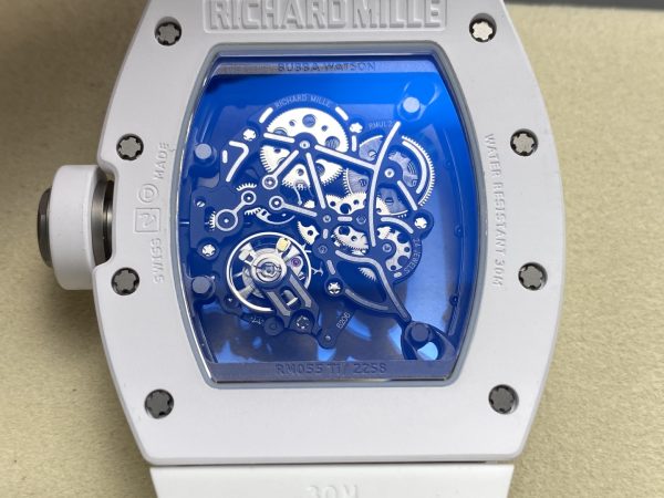 リシャール・ミル RM055 スケルトン バッバ・ワトソン ホワイトセラミック【ZF工場出品】 - 画像 (7)