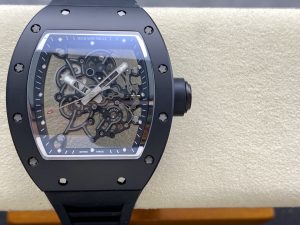 リシャール・ミル RM055 スケルトン バッバ・ワトソン ブラックセラミック【ZF工場出品】