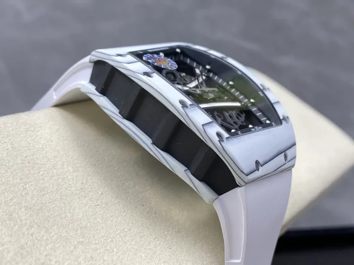 リシャール・ミル RM 61-01 ヨハン・ブレイク カーボンファイバー ホワイトバンド【ZF工場出品】 - 画像 (5)