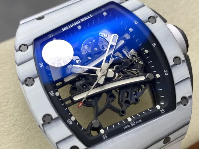 リシャール・ミル RM 61-01 ヨハン・ブレイク カーボンファイバー ホワイトバンド【ZF工場出品】 - 画像 (2)
