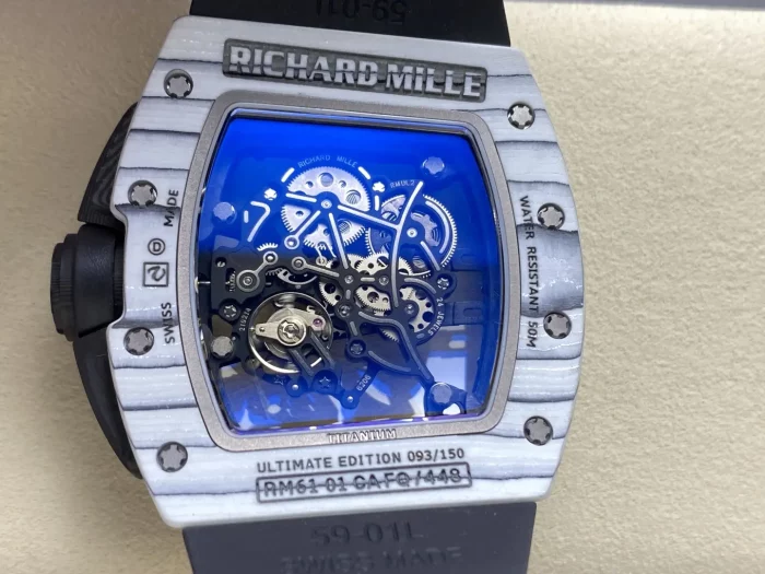 リシャール・ミル RM 61-01 ヨハン・ブレイク カーボンファイバー ブラックバンド【ZF工場出品】 - 画像 (7)