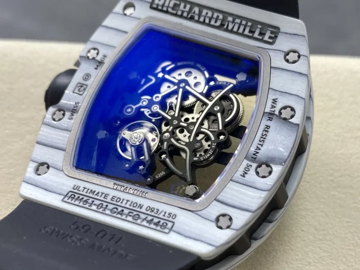 リシャール・ミル RM 61-01 ヨハン・ブレイク カーボンファイバー ブラックバンド【ZF工場出品】 - 画像 (8)