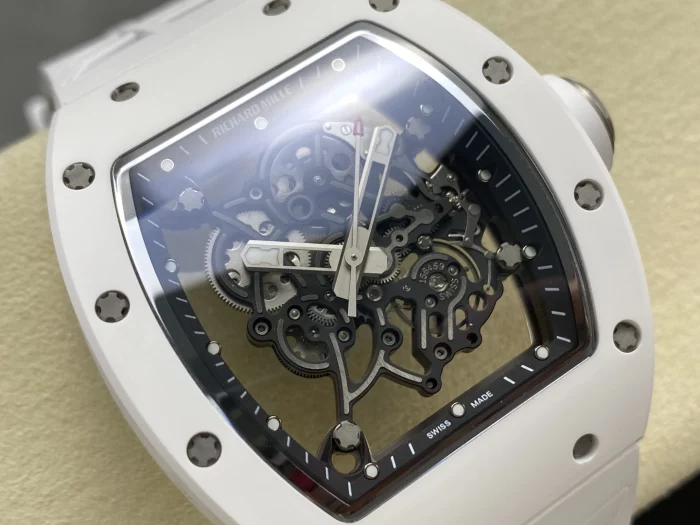 リシャール・ミル RM055 スケルトン バッバ・ワトソン ホワイトセラミック【ZF工場出品】 - 画像 (3)
