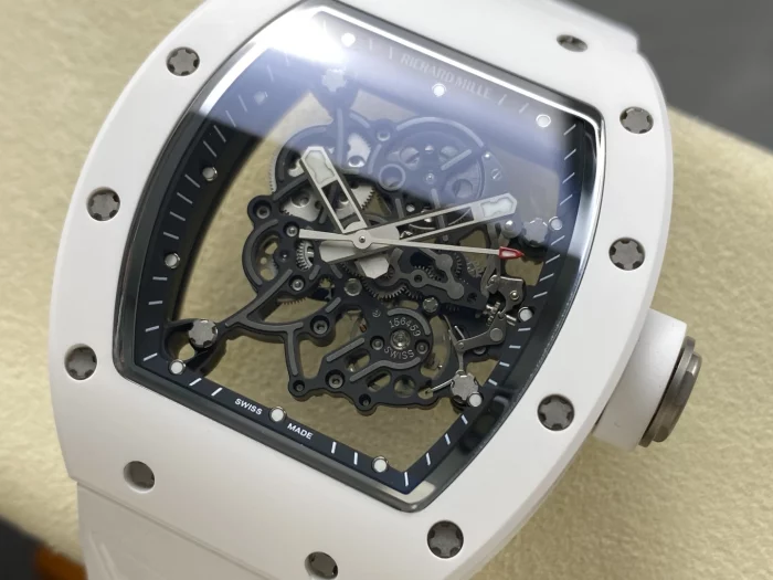 リシャール・ミル RM055 スケルトン バッバ・ワトソン ホワイトセラミック【ZF工場出品】 - 画像 (2)