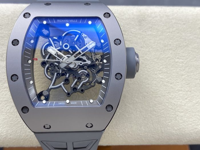 リシャール・ミル RM055 スケルトン バッバ・ワトソン グレー チタン【ZF工場出品】