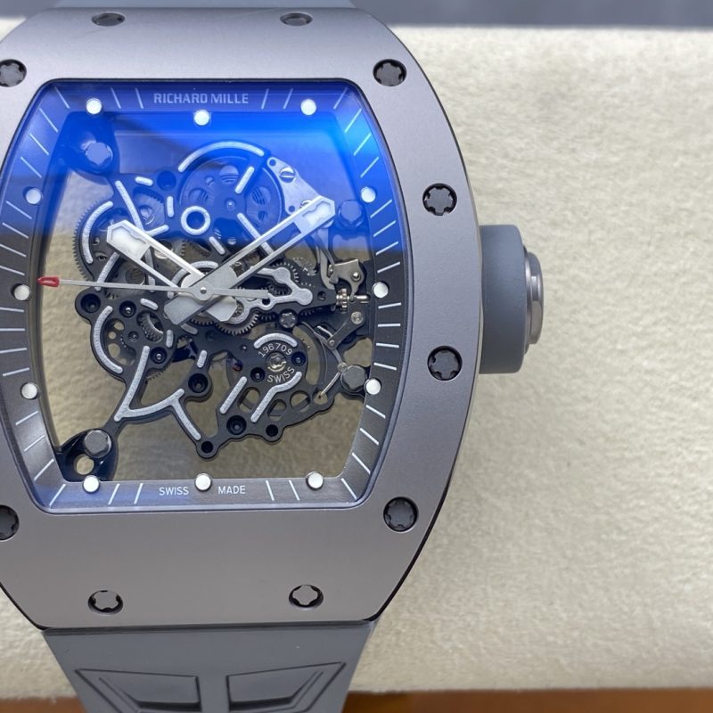 リシャール・ミル RM055 スケルトン バッバ・ワトソン グレー チタン【ZF工場出品】