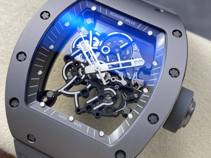 リシャール・ミル RM055 スケルトン バッバ・ワトソン グレー チタン【ZF工場出品】 - 画像 (3)