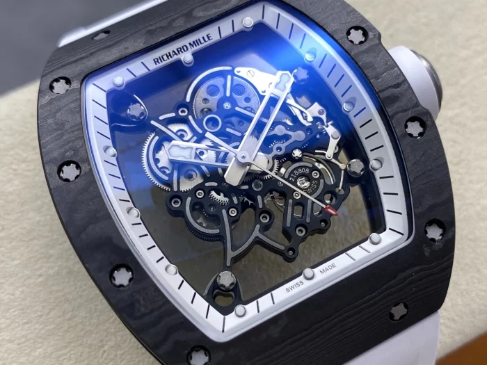 シャール・ミル RM055 スケルトン バッバ・ワトソン カーボンファイバー【ZF工場出品】 - 画像 (2)