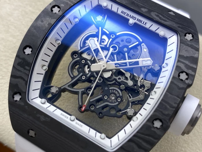 シャール・ミル RM055 スケルトン バッバ・ワトソン カーボンファイバー【ZF工場出品】 - 画像 (3)