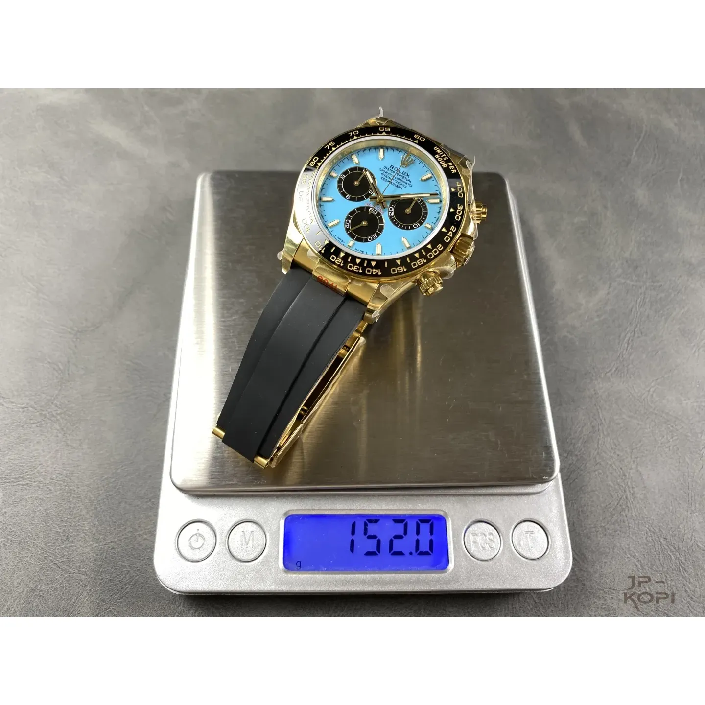 ロレックス デイトナ 126518LN ターコイズブルー 上海Cal.4131 加重版【QF工場製 高品質コピー腕時計】 - 画像 (12)