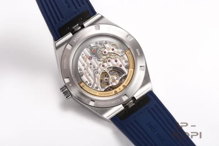 ヴァシュロン・コンスタンタン Overseas トゥールビヨン 6000V｜ブルーダイアル×ラバーバンド 42.5MM【BBS工場製】 - 画像 (9)