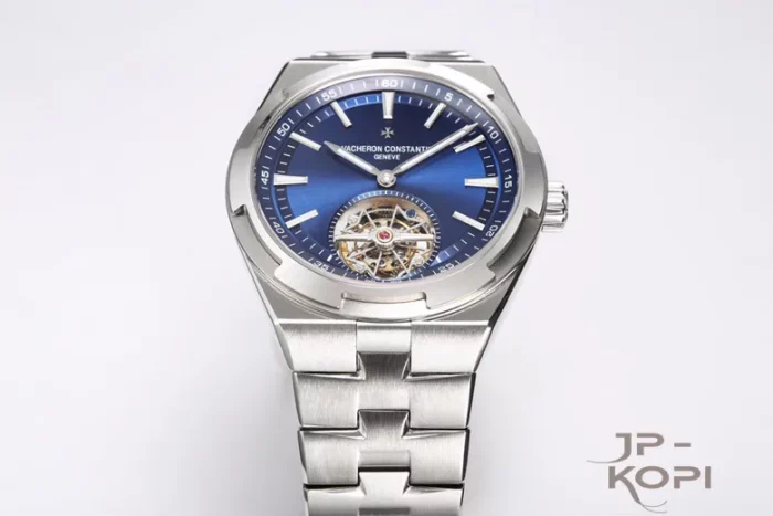 ヴァシュロン・コンスタンタン Overseas トゥールビヨン 6000V｜ブルーダイアル×ステンレスブレス 42.5MM【BBS工場製】 - 画像 (6)