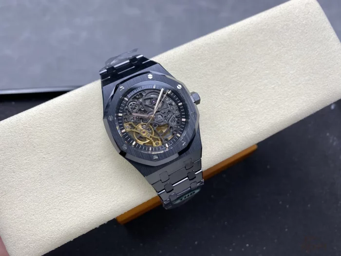 オーデマピゲ ロイヤルオーク 15416CE.OO.1225CE.01｜ブラックセラミック スケルトン 41MM【THB製】 - 画像 (4)
